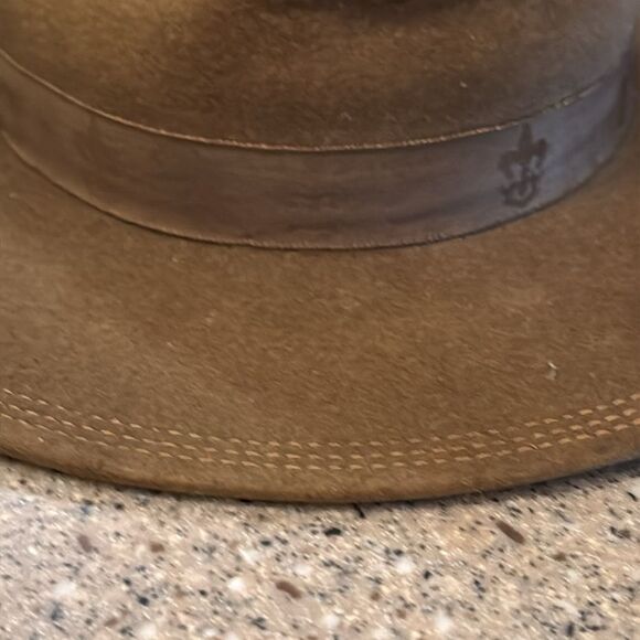 SIGMUND EISNER CO. Vintage 1920s-1940s Boy Scouts Of America Campaign Hat - Picture 10 of 12
